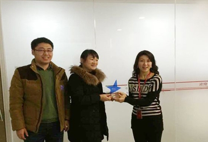 大森塑胶荣誉当选京东2015年度优秀供应商